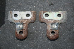 KTM MX 250 SX mocowanie przewodu hamulcowego