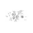 Śruba adaptera chłodnicy YX140 (M6x16) MRF - 2