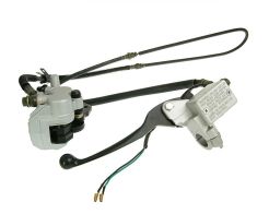 Kompletny zestaw hamulca tylnego- GY6 125cc 	