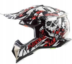Kask LS2 MX470 Subverter Voodoo B/White Red 