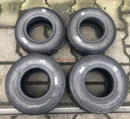 Komplet opon kartingowych marki Bridgestone slik nr.19  4/10-5 5/11-5