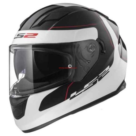 Kask Ls2 STREAM Lunar White Black 