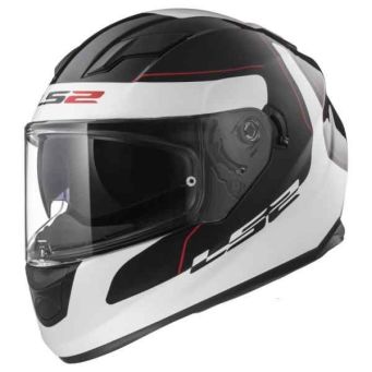 Kask Ls2 STREAM Lunar White Black 