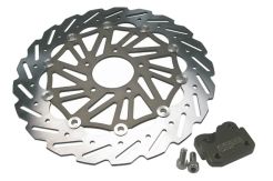 Tarcza hamulcowa SSP Wave Oversize, przednia, stal nierdzewna, Gilera Runner, 280mm