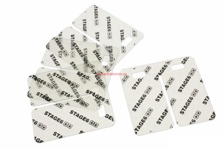 Płytki membrany do zaworu Stage6 VForce3, 45°, 0.30mm, włókno szklane