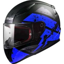 KASK LS2 FF353 RAPID DEADBOLT BLACK BLUE 
