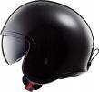 Kask motocyklowy LS2 OF599 Spitfire Solid Black  - 2