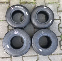 Komplet opon kartingowych marki Bridgestone slik nr.2  4/10-5 5/11-5