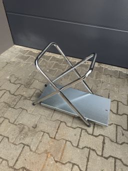 Stojak podpora do beczki na paliwo ze stołem