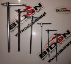 Komplet 6 kluczy trzpieniowych sześciokątnych typu T Beta 2,5-8mm