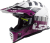 Kask motocyklowy Enduro Off Road LS2 MX437 Fast Evo XCODE White Violet 