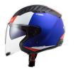 Kask motocyklowy LS2 OF600 Copter Urbane Matt Blue Red  - 3