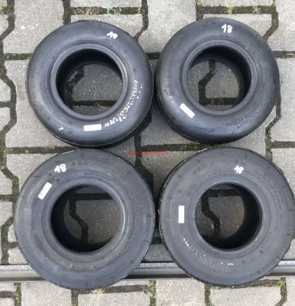 Komplet opon kartingowych marki Bridgestone slik nr.18  4/10-5 5/11-5