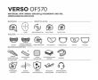 Kask LS2 OF570 Verso Solid Black  - 3