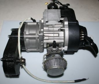 Silnik do mini bike pocket 50cc z rozrusznikiem