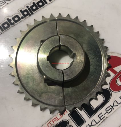 Zębatka tylna dzielona na łańcuch '428' na oś 40 mm