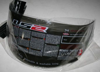 Szybka, wizjer kasku LS2 Iridium Silver 