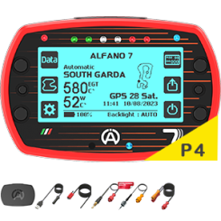 Lap Timer, Licznik okrążeń, Alfano 7, 2T, zestaw 4