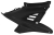 Owiewka dolna boczna prawa STR8, czarna , MBK Nitro / Yamaha Aerox 
