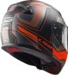 KASK LS2 FF353 RAPID CARRERA MATT BLACK RED  - 2