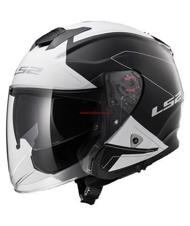 Kask LS2 INFINITY Beyond Matt Black White 