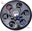 SPRZĘGŁO ODŚRODKOWE DO HONDA  GX160 GX200 i LIFAN GOKART 160 200  - 4