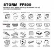 Kask LS2 FF800 Storm Solid Matt  - 5