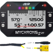 AIM MyChron 5 2T - GPS Lap Timer (2 temperatury) - Z sondą WATER - NOWA WERSJA "S" 