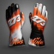 Rękawice Minus 273 SUPERSONIC Orange/Black/White - ASYMMETRIC - 7