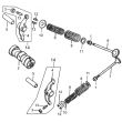 Tulejka mocowania dźwigienek zaworowych LF120 MRF - 2