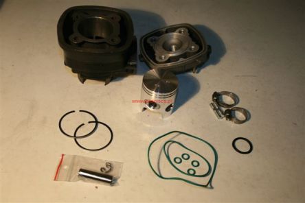 Cylinder żeliwny z głowicą - PF EVO, PIAGGIO L/C 70cc 