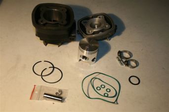 Cylinder żeliwny z głowicą - PF EVO, PIAGGIO L/C 70cc 