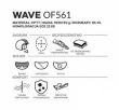 Kask LS2 OF561.1 Wave new Matt Titanium  - 3