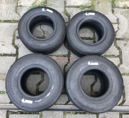 Komplet opon kartingowych marki Bridgestone slik nr.6  4/10-5 5/11-5