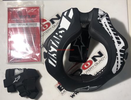 Kołnierz/ochroniacz na szyję Alpinestars czarny