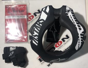 Kołnierz/ochroniacz na szyję Alpinestars czarny