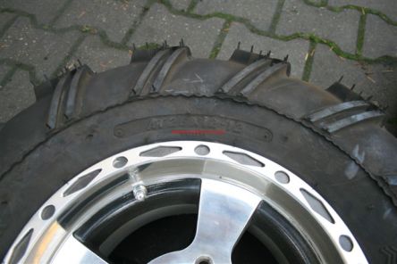 Opona tylna do ATV