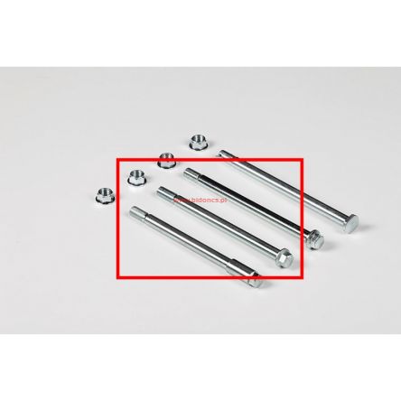 Ośka koła przedniego (225mm) YCF