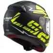 Kask motocyklowy Comfort LS2 FF353 Rapid Cromo Black H-V Yellow  - 3