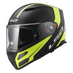 Kask LS2 METRO Rapid Matt Black Hi-Vis Yellow 