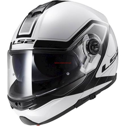 KASK LS2 FF325 STROBE CIVIK WHITE BLACK