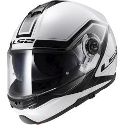 KASK LS2 FF325 STROBE CIVIK WHITE BLACK