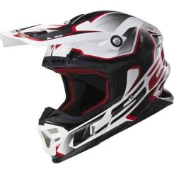 Kask LS2 LIGHT Compas White Red 
