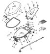 Schowek pod siedzenie Yamaha Aerox 5BR-F473R-00 - 2